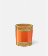 VASO 18 CM ORANGE COIN